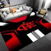 1pc Clube De Regatas Do Flamengo Entrance Mat, Non-Slip Mat Area Rug,Room Decor, Outdoor Decor, Kitchen Rug,Doormat - Machine Washable, Easy To Clean