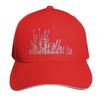 purple lavender horizontal watercolor Baseball Cap cute Luxury Hat funny hat Womens Beach Unisexs