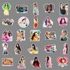 50 Red Velvet Graffiti Stickers: Korean Star Group DIY Journal & Luggage Decoration
