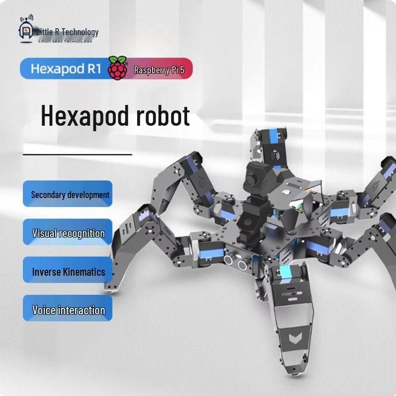 XIAOR GEEK Programmable AI Vision Hexapod Robot Kit N/A