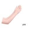 Unisex Elastic Ice Silk Sleeves for Summer Sun Protection - Non-Slip, Fingerless Design for Cycling, Hiking, and Outdoor Sports