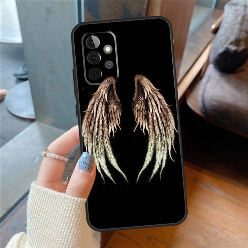 Exquisite Wings Case For Samsung Galaxy A06 A14 A56 A36 A26 A16 A54 A34 A12 A32 A52 A13 A33 A53 A15 A35 A55