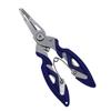 Stainless Steel Multifunctional Bent Nose Fishing Pliers with Scissors and Dyneema Line Cutter