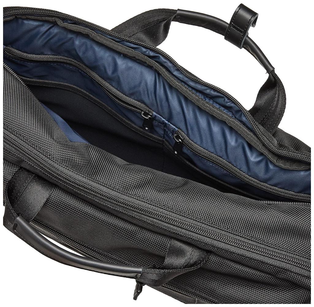 IS Plus Beyond 3-Way Business Bag, Lightweight, Multifunctional, Large Capacity, Water-Repellent, Mobile Storage, Carry-On, Twisted Nylon,