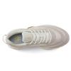 Kappa Mesh Fabric Synthetic Leather Lace-Up Shock Absorbing Wear-Resistant Support Low-Top Casual Shoes Unisex sneakers Gray White K0AY5MM30V-133