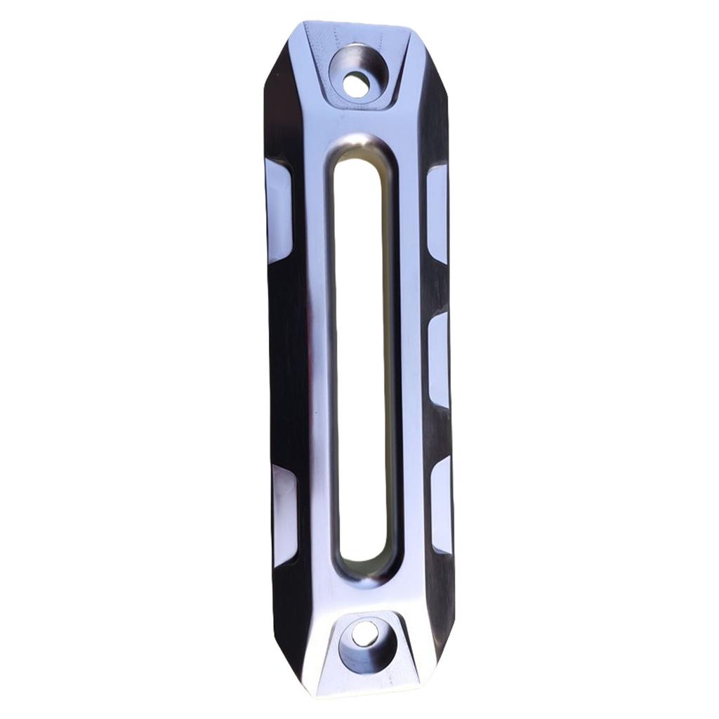 10 Zoll Korrosionsbeständiger Aluminium-Bugösen-Führungsrolle zur Verbesserung der Leistung von synthetischen Windenseilen 8000-15000LBS