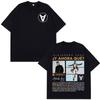 Sångare Alejandro Sanz Y AHORA QUÉTurné T-shirt Unisex Dam Modekläder T-shirt Kortärmad Bomull Överdimensionerad Hiphop T-shirts