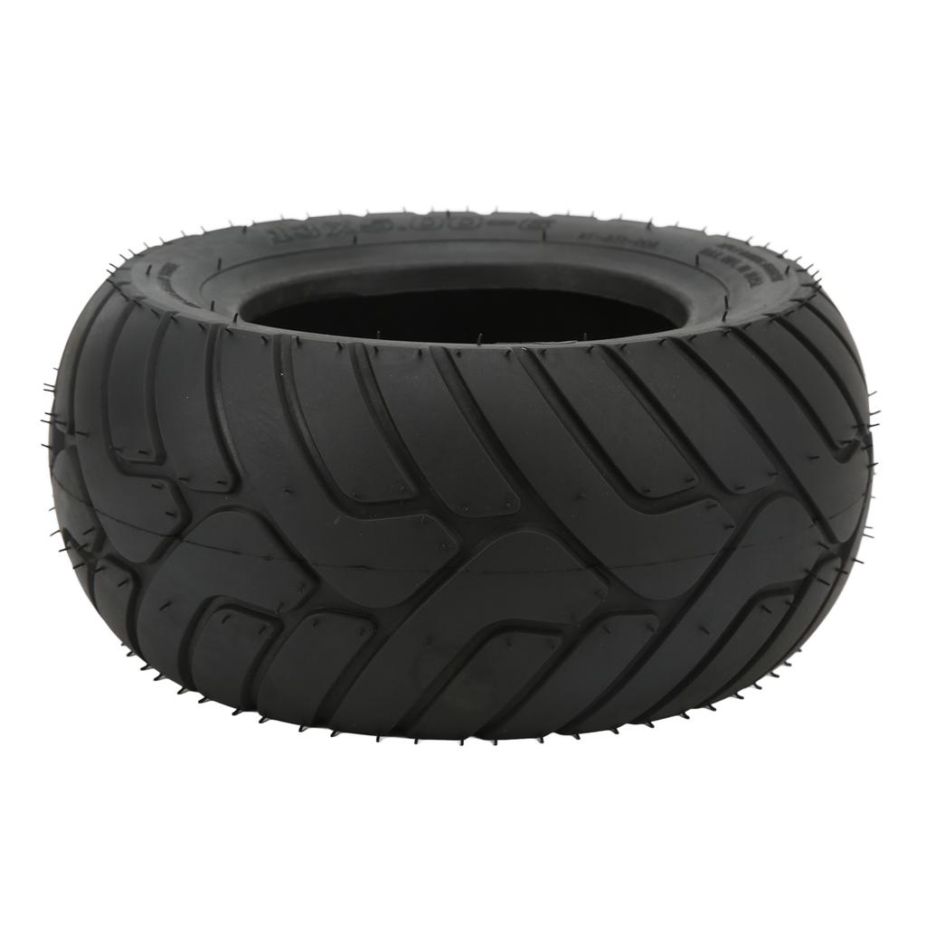 Rubber Tire Shock Absorption Anti Skid Vacuum Tubeless Tire Replacement for Go Kart Electric Scooter 13in