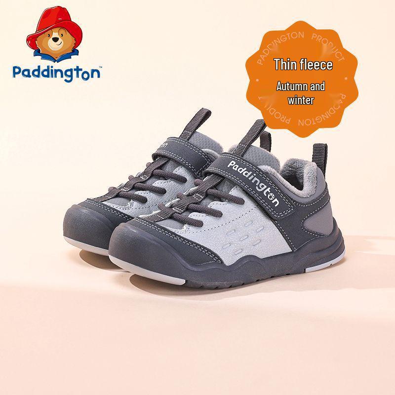 Paddington Bear Toddler Winter Sports Shoes - Non-slip Velvet Cotton for Boys & Girls