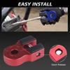 Rapid Connect Aluminum Winch Hook Secure Trailer Linkage Winch Shackle Mount for Off Road Towing Applications