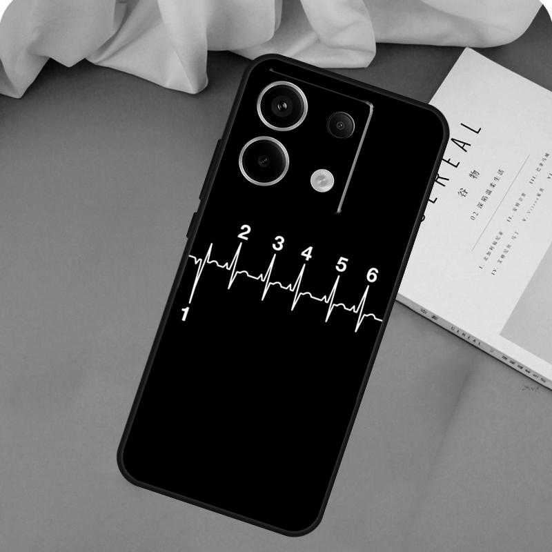 1N23456 Motorcycle Case For Redmi Note 13 Pro 9 10 11 12 Pro Plus 9S 10S 11S 12S Cover For Redmi 12C 10C 13C