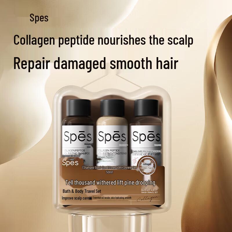 Spes Collagen Peptide Hair & Body Repair Travel Set