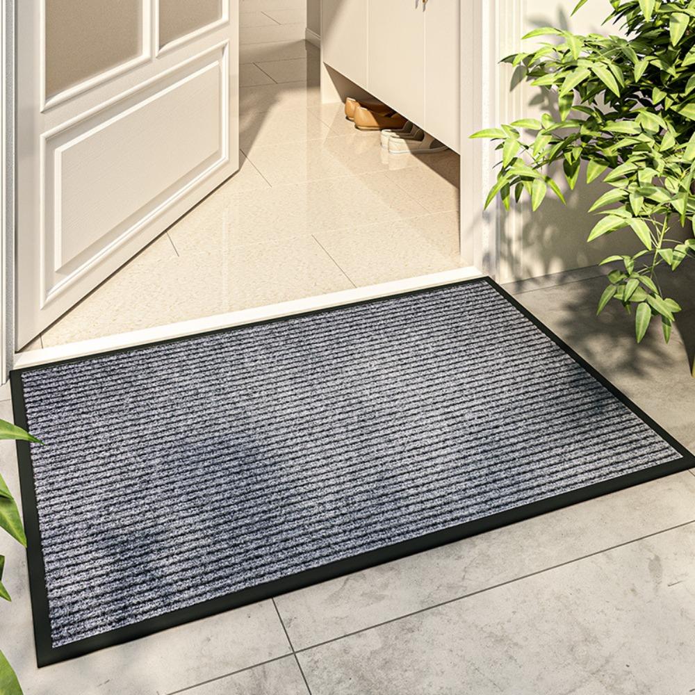 Water-absorbent Entrance Mat Rectangular Corridor Rug High-end Welcome Mat  Shopping Mall