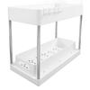 Under Sink Organizers Large Capacity Slide Out Storage Baskets for Bathrooms Kitchens Closets