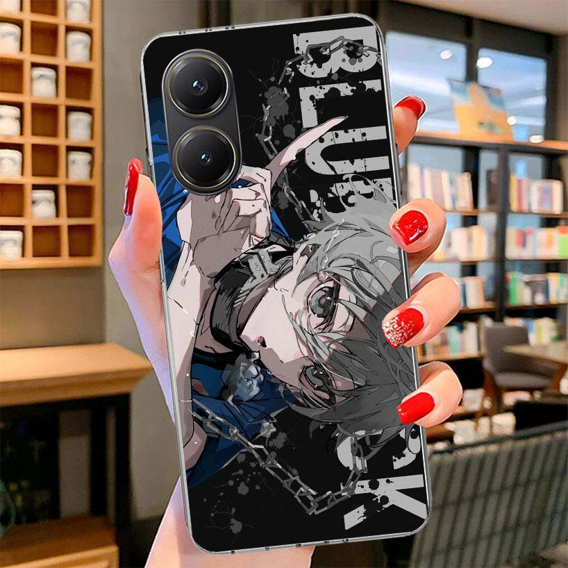 Blue Lock Nagi Seishiro Phone Case For Xiaomi Poco F7 Ultra X7 X6 X5 Pro M7 Redmi 15C 15 13C 13 12C 12 10C 10 9A 9C 9T 9 Shell P