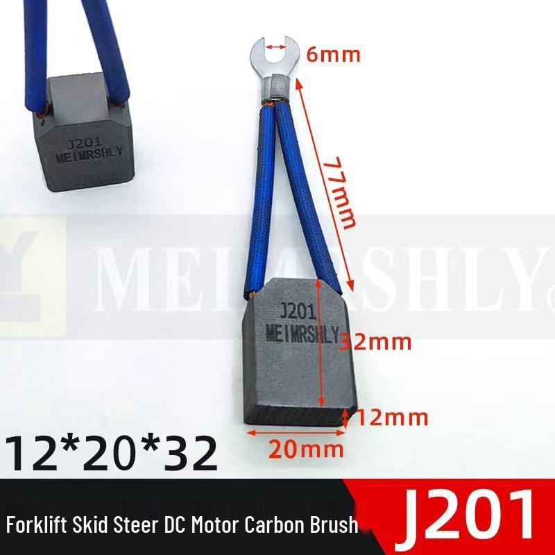Carbon Brush for Electric Forklift Motor, Hydraulic Station Motor, Lida Oil Pump Motor 5*12*11.5