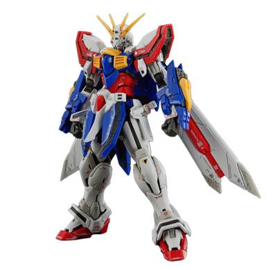BANDAI SPIRITS RG Mobile Fighter G Gundam God Gundam Scale Plastic Model 1/144 Pre-Colored