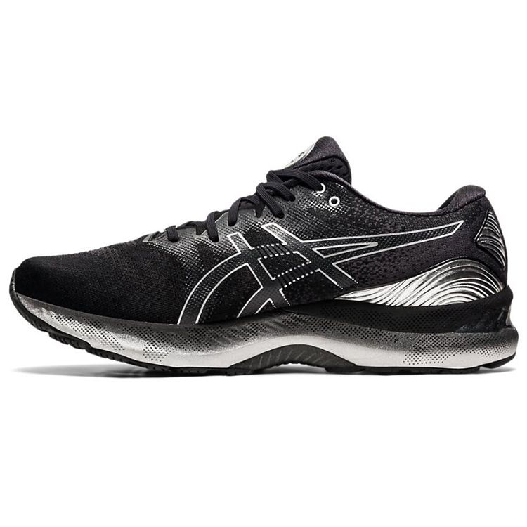 

Чоловічі кросівки ASICS Gel Nimbus 23 Platinum Black Pure Silver 1011B156-001 39.5