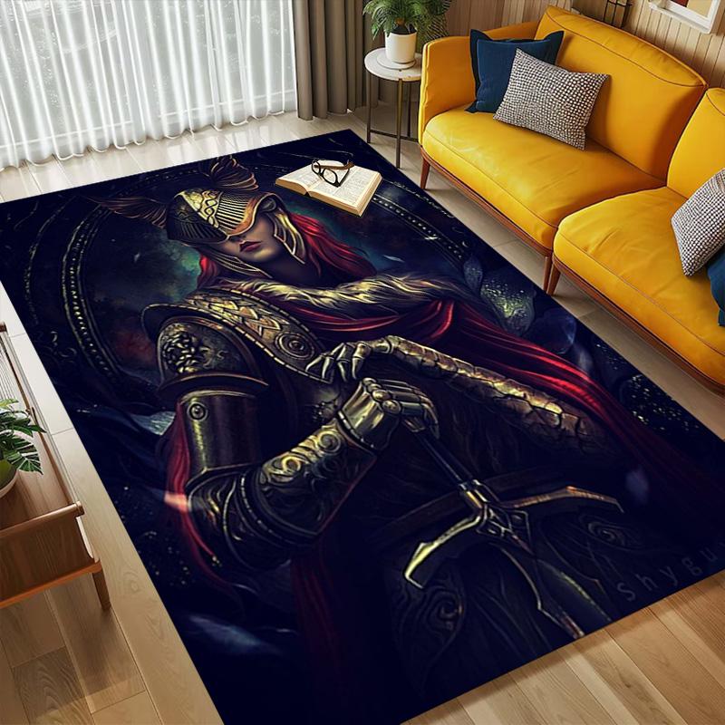 Knightly Armor Living Room Nonslip Area Rug Soft Carpet For Bedroom Game Playroom Sofa Office Home Decor Doormat Christmas Gift C9302472