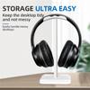 Headphone Stand Holder Space Saving Gaming Headset Stand Rack Desktop Organizer Display Earphone Hanger Bracket Home Decor