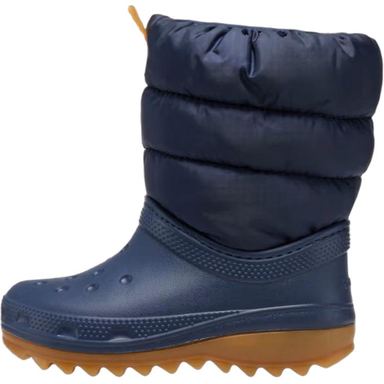 

Crocs Neo Puff Удобные Мягкие Нескользящие Износостойкие Ботинки Детские ботинки Синий 207684-4PQ 28-29