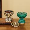 Pure Copper Zen Lotus Copper Incense Burner Pure Copper Home Interior Antique Made Old Lotus Lantern Sandalwood Plate Incense