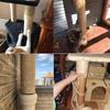 DIY Cotton Sisal Rope for Cat Tree Scratching Post Scratcher Cat Toy Climbing Frame Durable Scratch Resistant Replacement Rope