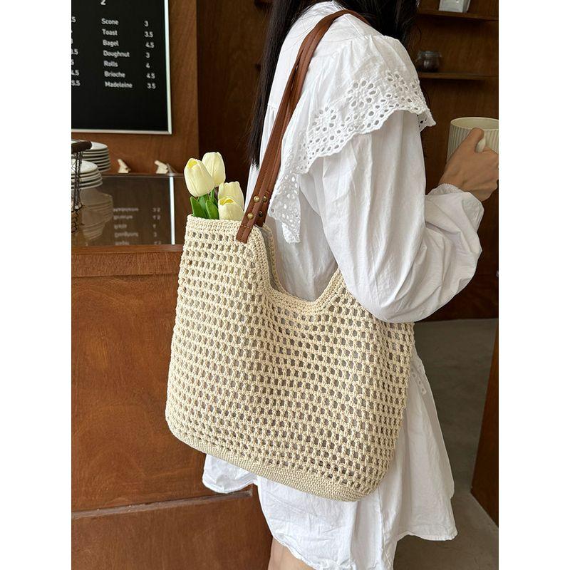 Bag Women's Seaside Holiday Handmade Woven Beach Bag