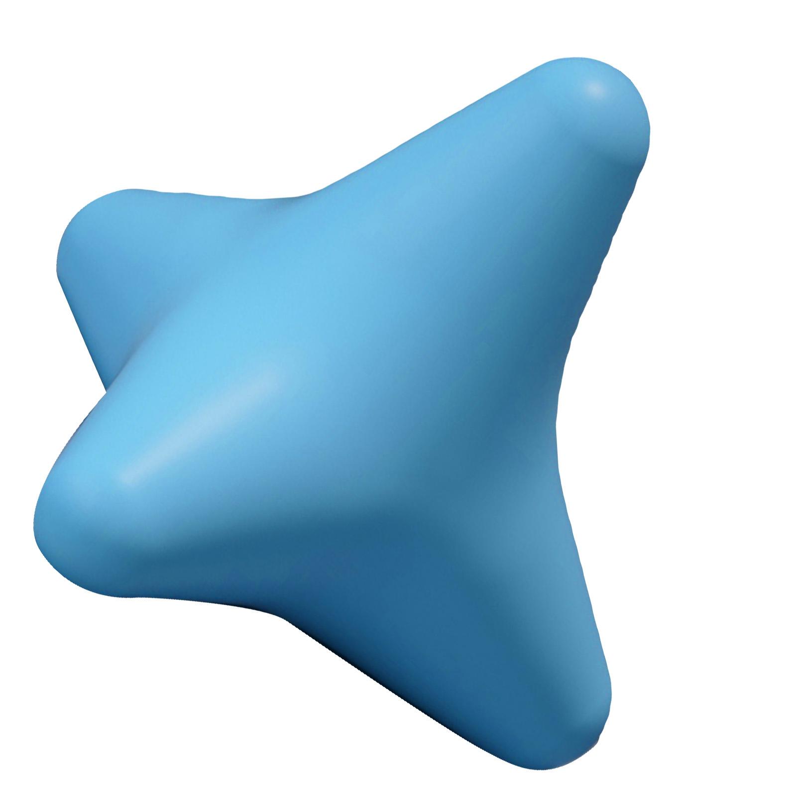 

Четырехугольный массажер Силиконовый для шеи Подошвенный Болезненность мышц Облегчение боли Триггерная точка Глубокий массаж Прессом Инструмент Синий синий