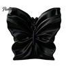 Durable Storage for Sundries Butterfly Shape Box, Silk Texture Large Capacity Desktop Organizer, Jewelry Box Sturdy PET Space Saving Container,