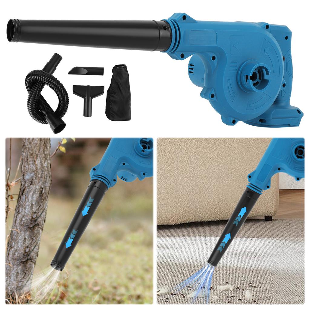 2 In 1 Electric Suction Vacuum Lightweight Powerful Leaf Blower Adjustable Handheld Dust Removal Fan Blowing Suction Tool