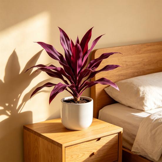 Realistic Artificial Fern And Dragon's Blood Tree Plants, 18 Branches Outdoor UV Resistant Fake Ferns for Garden, Patio, Wedding, Balcony