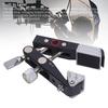 Photographic Equipment Clamp Double Axes Knob Locking Large Size Camera Accessory Magnetic Clamp with Leveling Tool