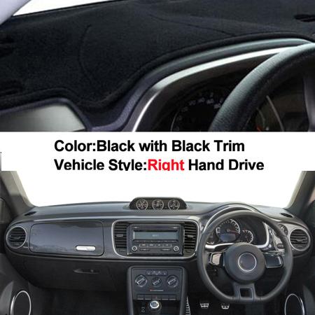 Car Dashboard Cover Dash Mat Carpet For VW Volkswagen Beetle 2012 - 2019 LHD RHD Auto Dashmat 2013 2014 2015 2016 2017 2018