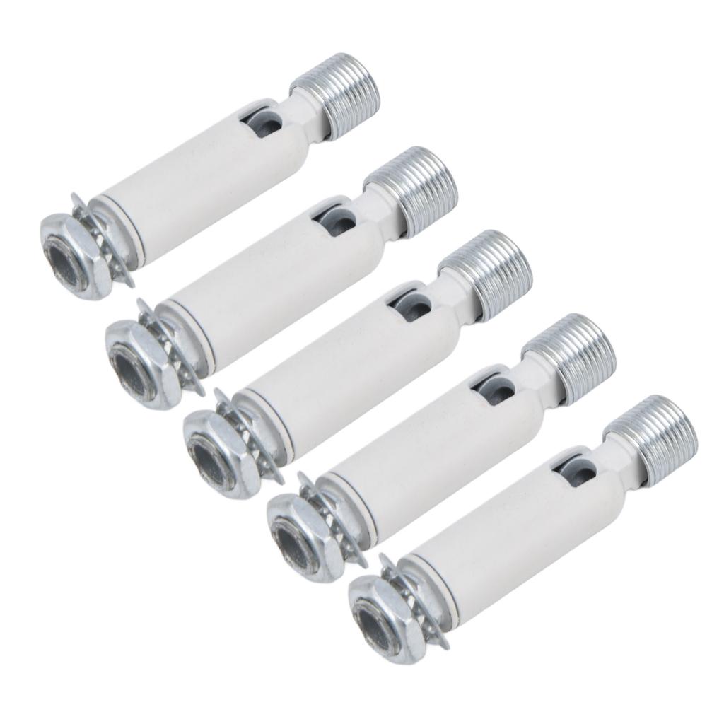 5Pcs M10 Sloped Ceiling Adapter for Ceiling Lamp Pendant Light Chandelier Track Suspension