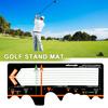 Planche de Station de Golf, Posture correctrice pliable, balançoire de Golf, entraîneur de frappe, tapis de pratique, aide à l'entraînement pour les amateurs de Golf