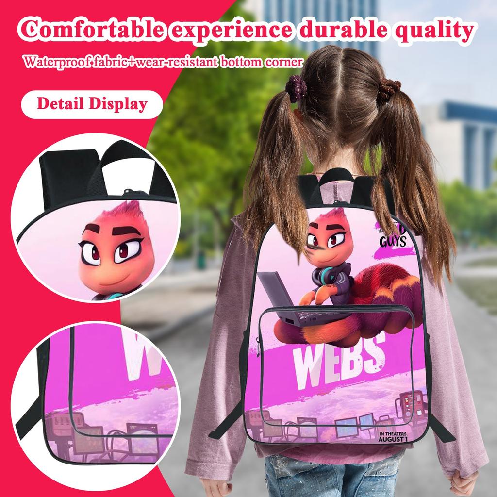 Printed Backpack For Students