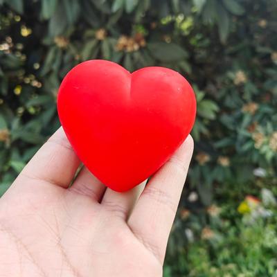 New Stress Relief Toys Red Love Heart Pinch Music Adult Vent Ball Heart-shaped Children's Squeeze Toy Offi Decompression Toys