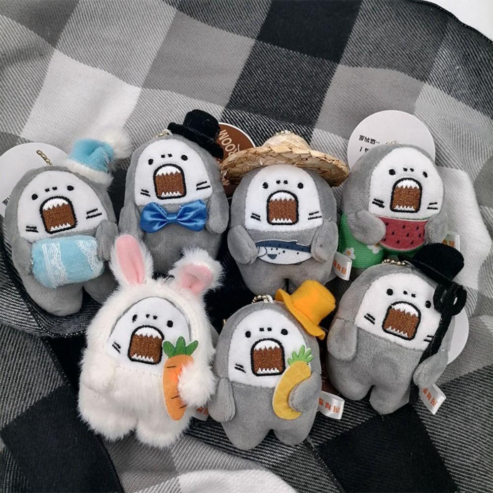 

1 PCS Cartoons Keychain Plush Bag Accessories 2024 Bag Pendant Birthday Gift