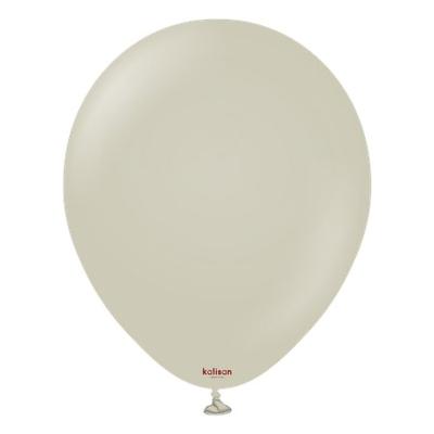 Balony Lateksowe Kalisan Retro Stone, Szary, 45Cm, 25Szt.