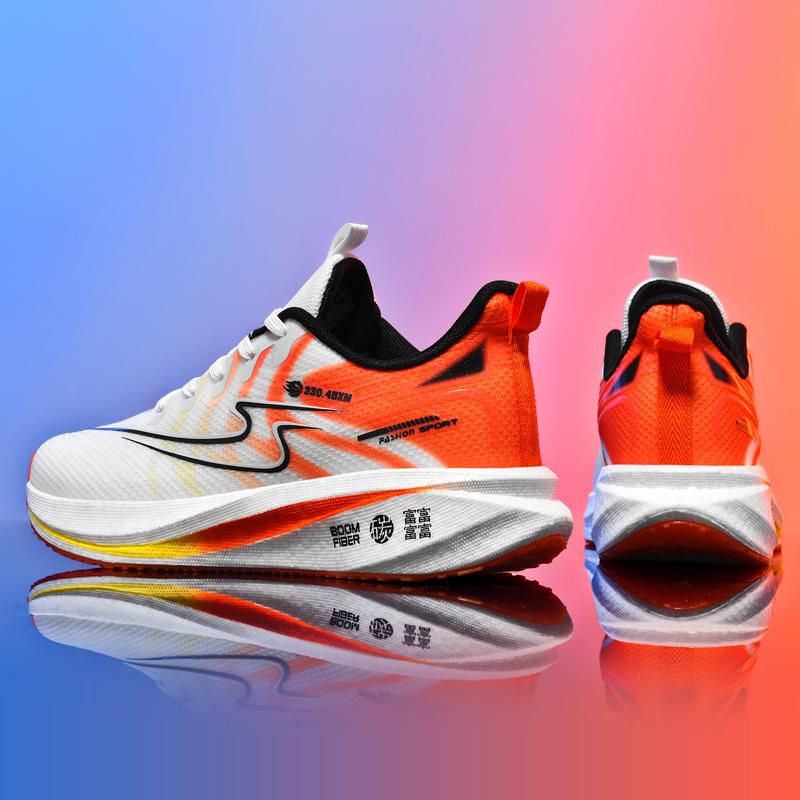 Men's High Quality Casual Sneakers Four Season New Light Breathable Outdoor Speed Running Shoes Carbon Plate Racing Sports Shoes