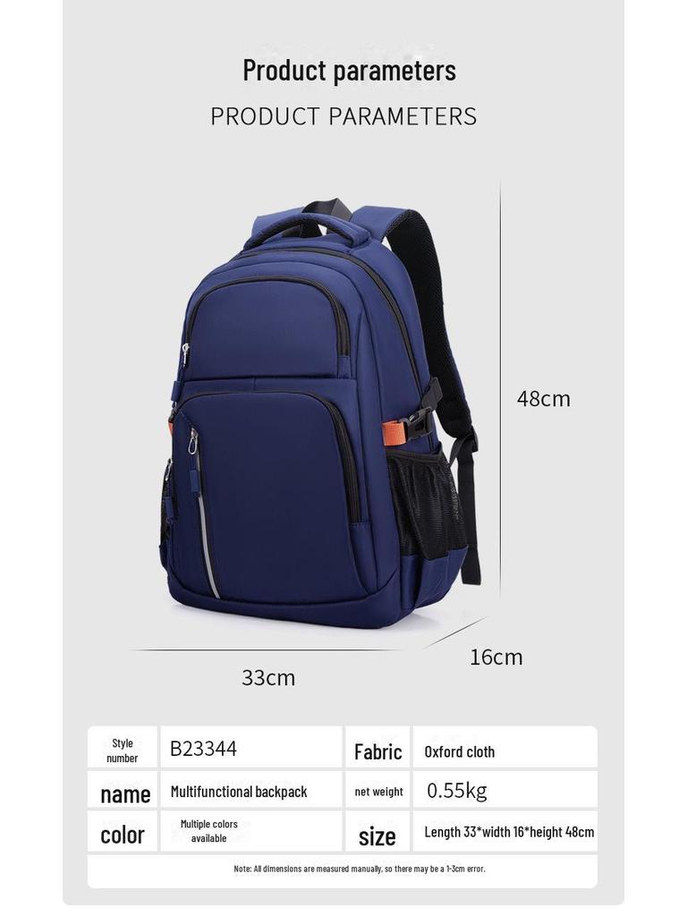 Herren Rucksack mit großem Fassungsvermögen für Business und Reisen für Studenten