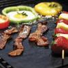 Bbq Grill Mat Barbecue Party Non Stick Mat Black Barbecue Plate Cooking Grilling Sheet Heat Resistance Easily Clean Kitchen Tool