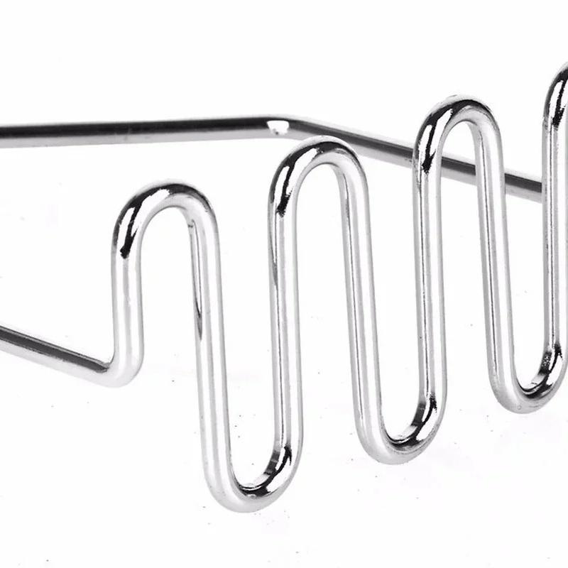 1pcs Stainless Steel Kitchen Gadget Potato Masher Press Cooking Tool Mashed Potatoes Wavy Pressure Kitchen Accessories