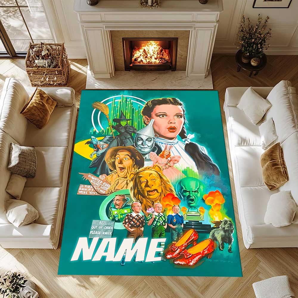 Warner Bros. Lavori (23) Personalizza il tuo tappeto con nome, cuscino per sedia da ufficio, regalo per camera da letto, soggiorno di casa.