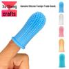 Cross-Border Silicone Pet Toothbrush: Safe, Portable Brush for Cat & Dog Oral Care, Anti-Calculus Cleaning Tool