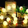 Bałwanek Xmas LED Fairy String Light Battery do oświetlenia dekoracji choinki na imprezę