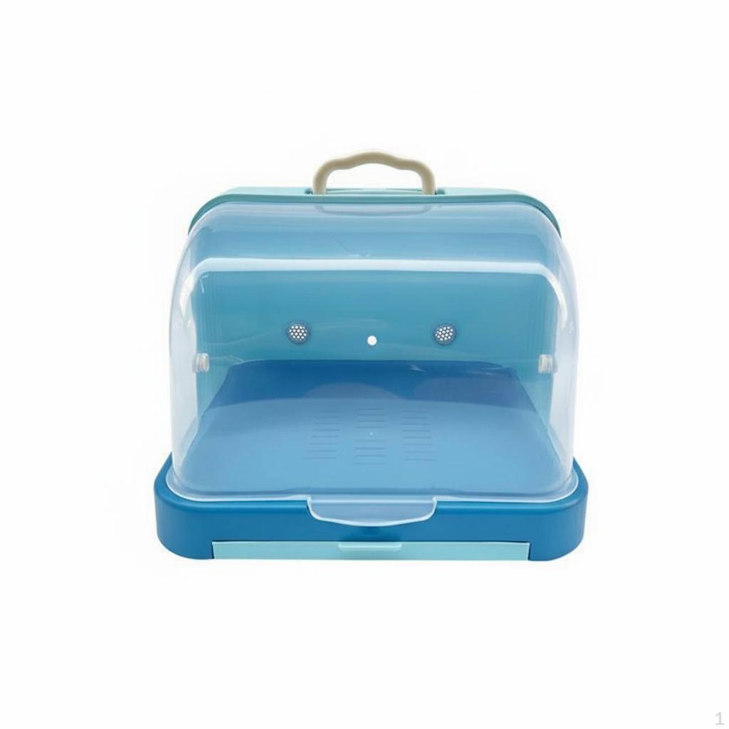 Heated Bird Nursery Box Breathable Design Portable Parrot Hatchery Transparent Lid HandRearing Avian