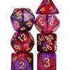 Acrylic Polyhedral Set D8 D10 D12 D20 for RPG Role Playing DND Board Game