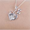 High Quality 925 Sterling Silver Necklace Pendant Chain For Women Exquisite Student Girlfriend Jewelry Accessories GiftsGood Product